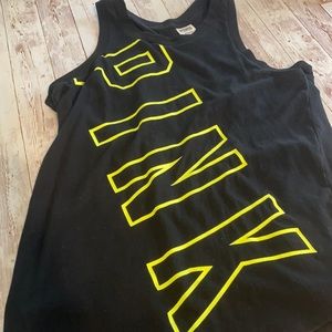 Vs pink muscle tank